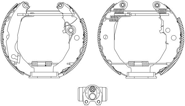 Brake Shoe Set (R0250)