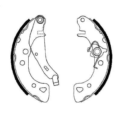 Brake Shoe Set (H8545)
