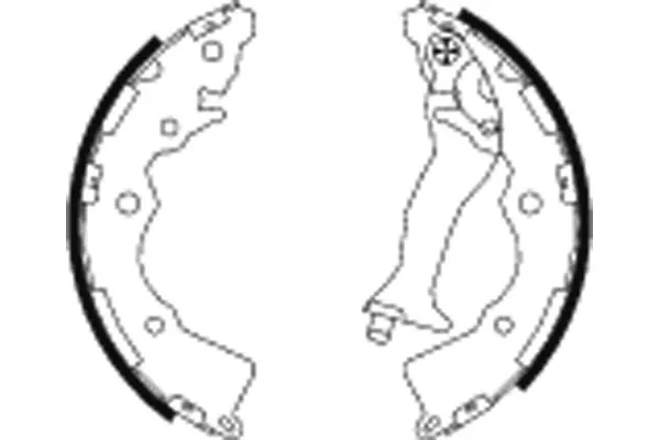 Brake Shoe Set (H1689)