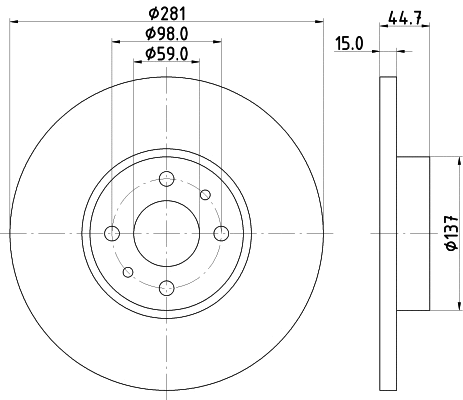 Brake Disc (50374)