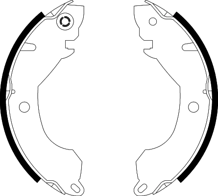 Brake Shoe Set (H1008)