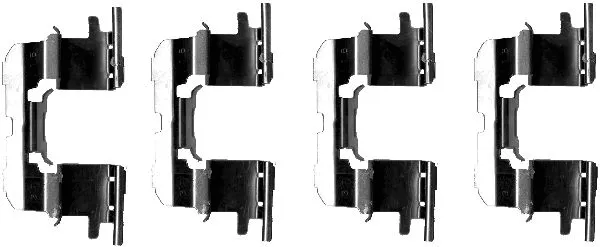 Accessory Kit, disc brake pad (K0108)