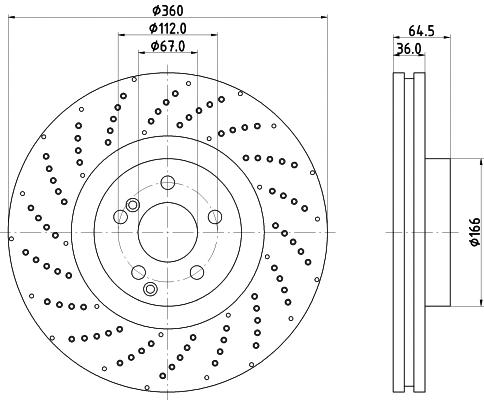 Brake Disc (55603HC)