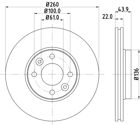 Brake Disc (54192)