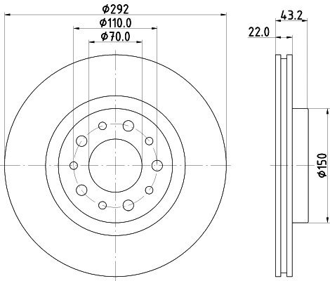 Brake Disc (54453)