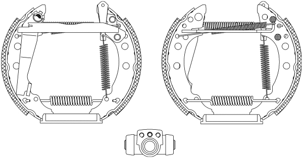 Brake Shoe Set (R0235)