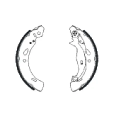 Brake Shoe Set (H1692)