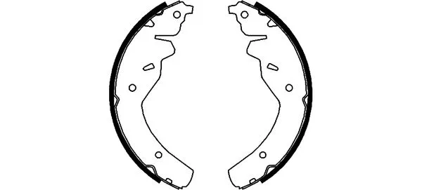 Brake Shoe Set (H9100)