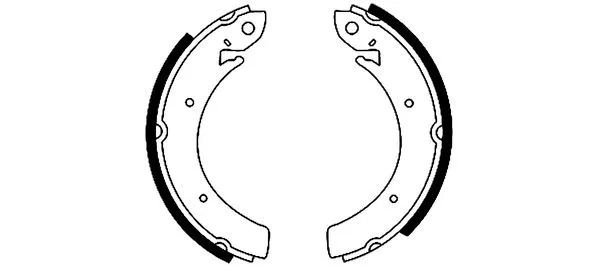 Brake Shoe Set (H8780)