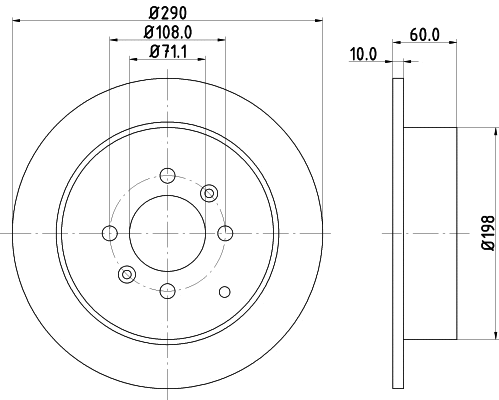Brake Disc (52514)