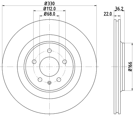 Brake Disc (54603)