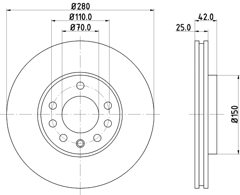 Brake Disc (52431)