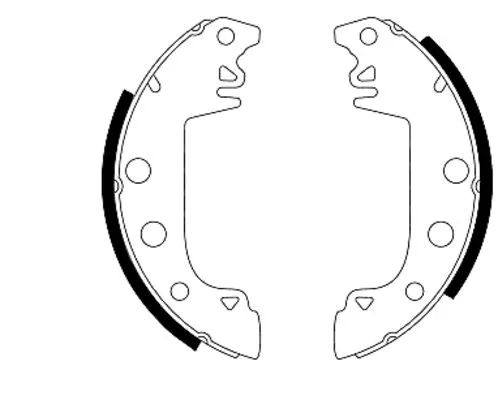 Brake Shoe Set (H1033)