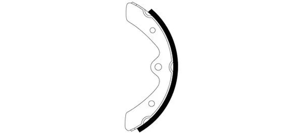 Brake Shoe Set (H8395)
