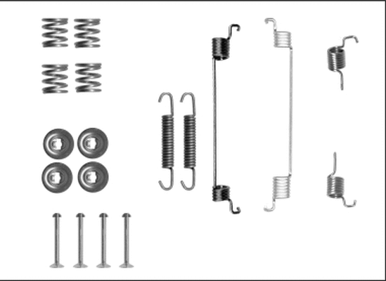 Accessory Kit, brake shoes (X0236)