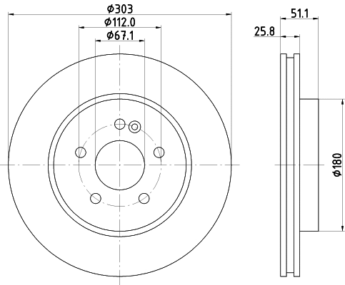 Brake Disc (52167)