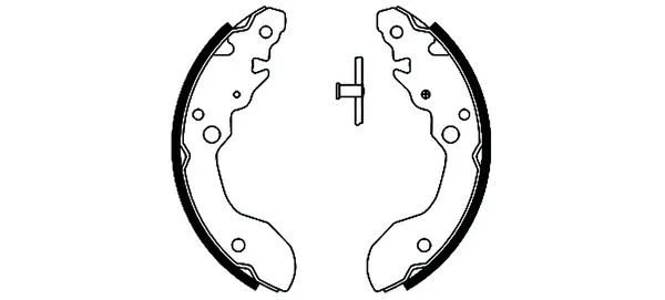 Brake Shoe Set (H9130)