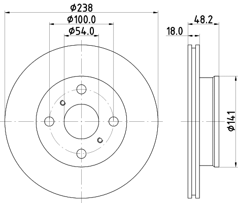 Brake Disc (53619)