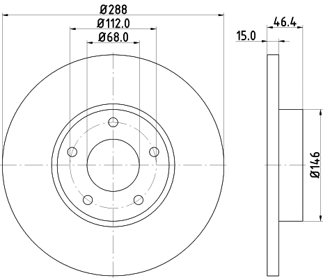 Brake Disc (53925)