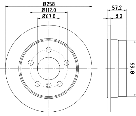 Brake Disc (54321)