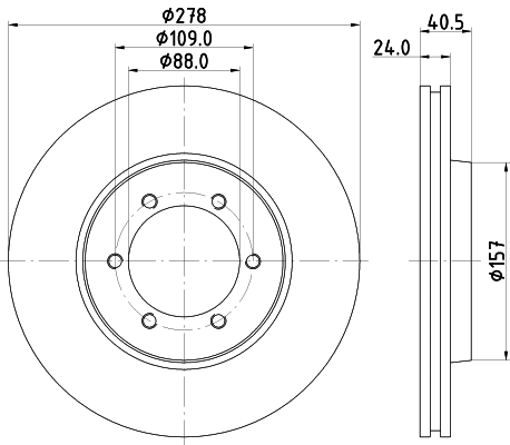 Brake Disc (54384)
