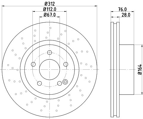 Brake Disc (50270)