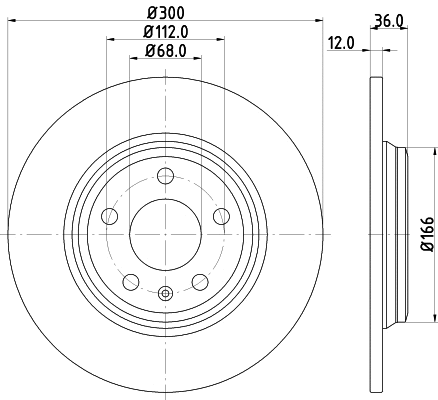 Brake Disc (55828)