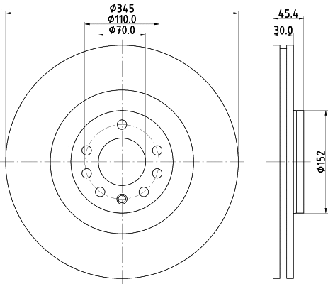 Brake Disc (55424)