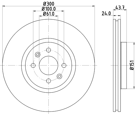 Brake Disc (54495)