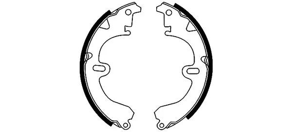 Brake Shoe Set (H8345)