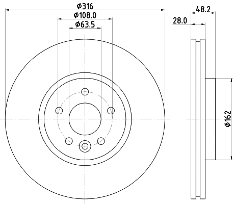 Brake Disc (56006HC)