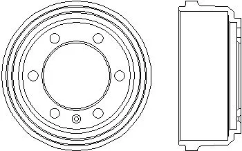 Brake Drum (60906)