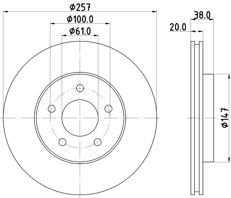 Brake Disc (54524)