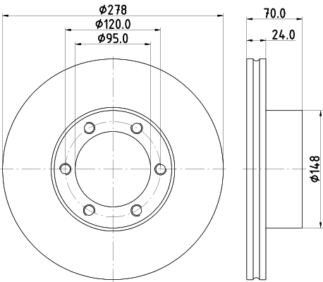 Brake Disc (52835)