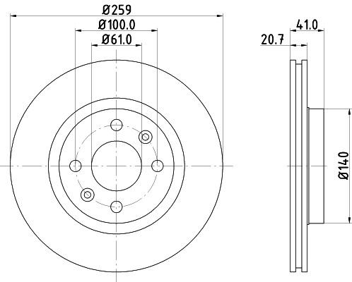 Brake Disc (50286)