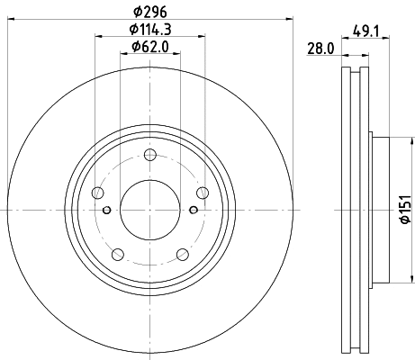 Brake Disc (54854)