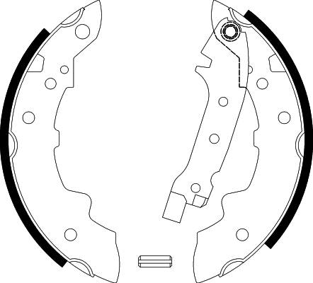 Brake Shoe Set (H1006)
