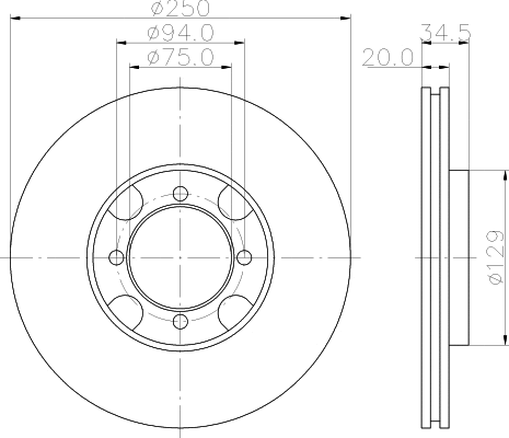 Brake Disc (52011)
