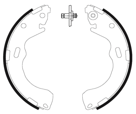 Brake Shoe Set (H9620)