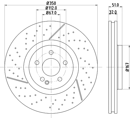 Brake Disc (55907HC)