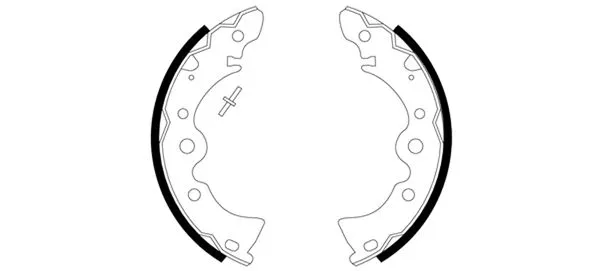 Brake Shoe Set (H8270)