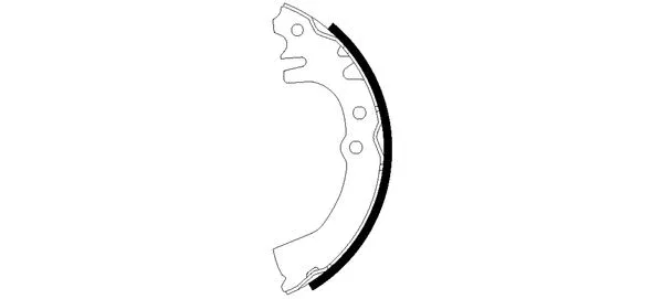 Brake Shoe Set (H9625)
