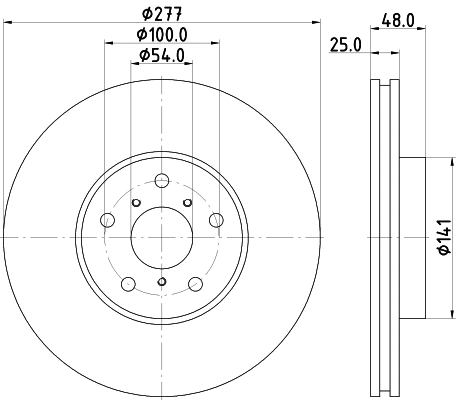 Brake Disc (55404)