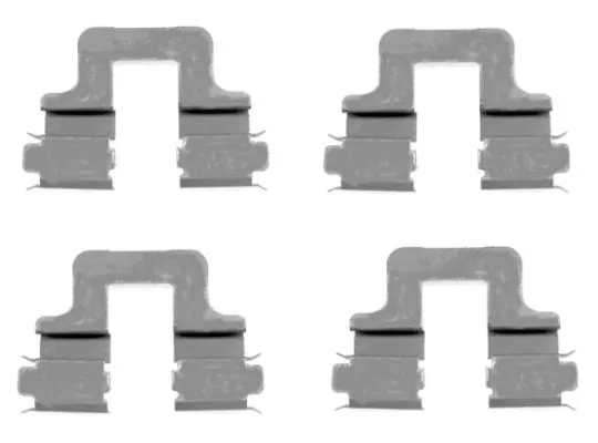 Accessory Kit, disc brake pad (K0229)