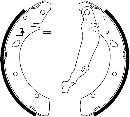 Brake Shoe Set (H9355)