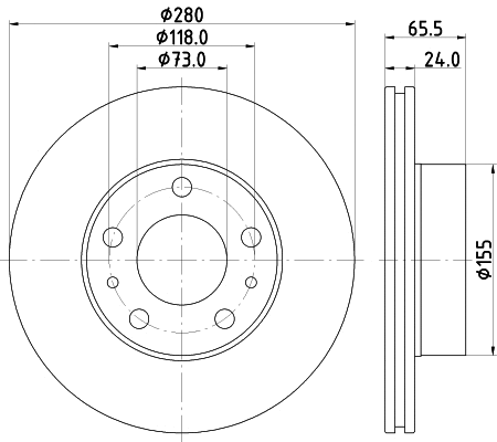 Brake Disc (56052)