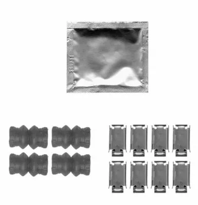 Accessory Kit, disc brake pad (K0316)