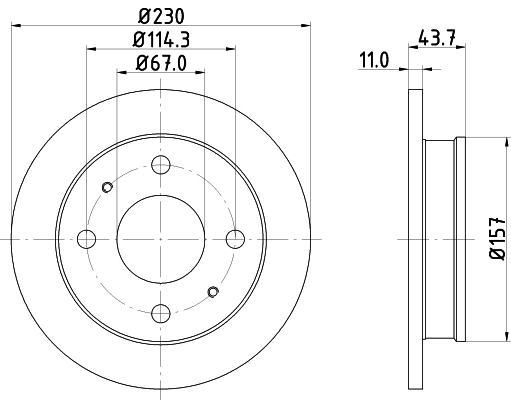 Brake Disc (50293)
