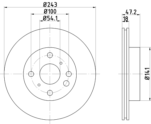 Brake Disc (53631)