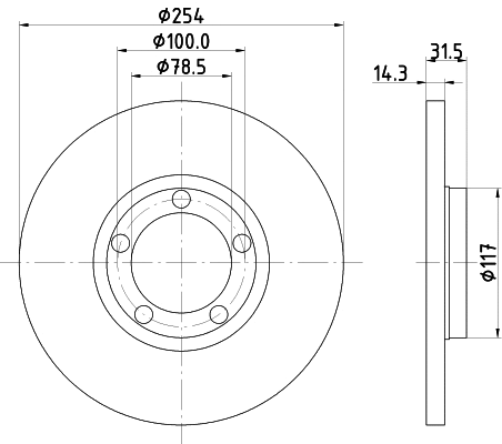 Brake Disc (51011)